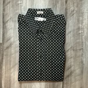 Crossings Peached Long Sleeve Button Down - Large